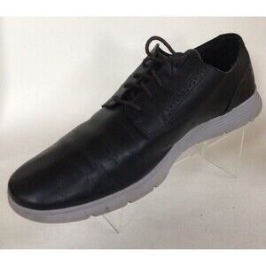 TIMBERLAND Men's Sensorflex Leather Oxford Lace Up Shoes, Black (Size 11 M)